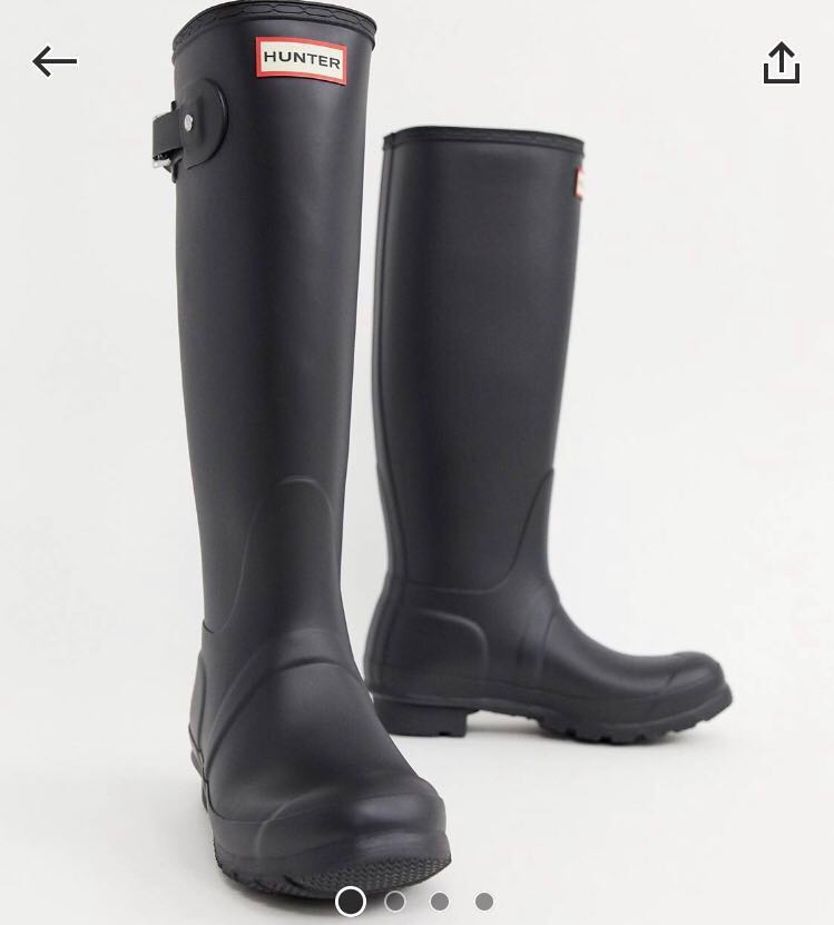 Tall black wellington boots Clearance