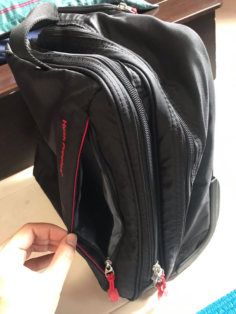 Hush Puppies Laptop Bag / Overnight Trolley Bag, Luxury, Bags & Wallets