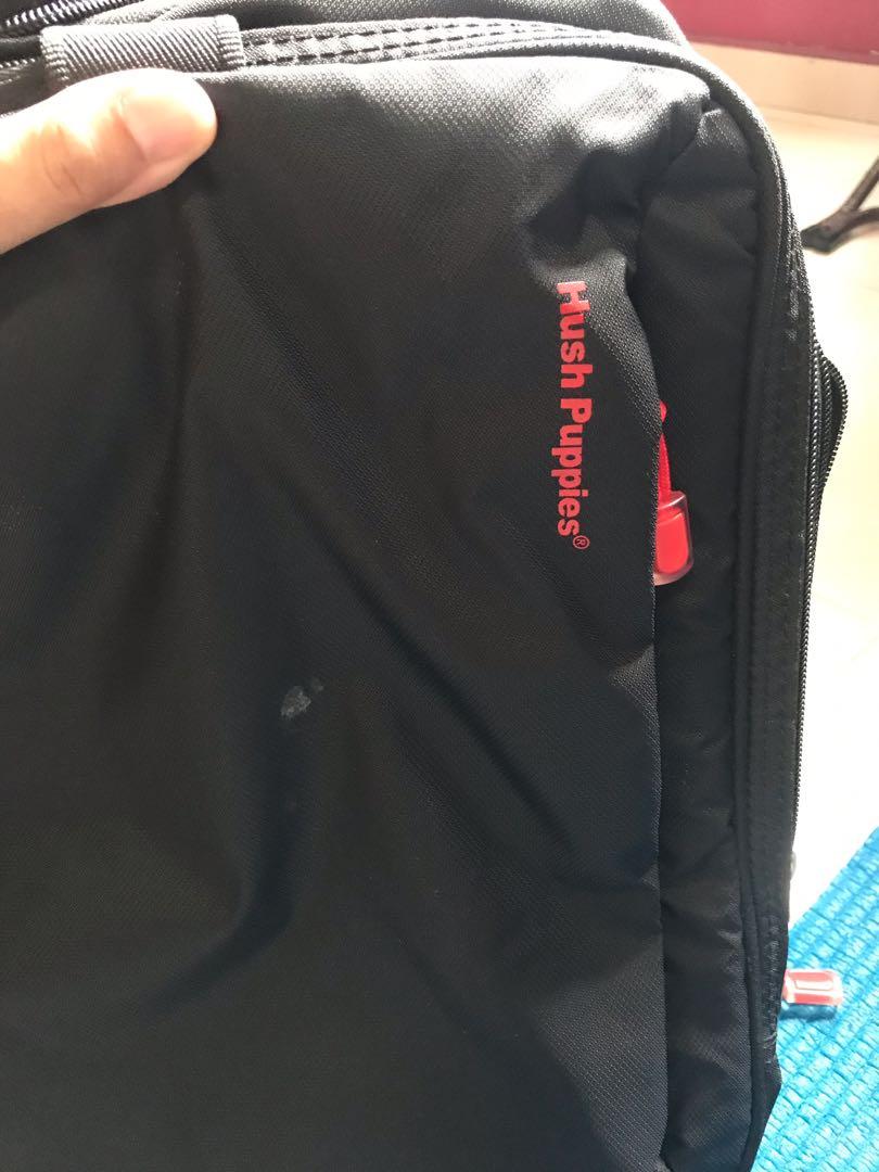 Hush Puppies Laptop Bag / Overnight Trolley Bag, Luxury, Bags & Wallets
