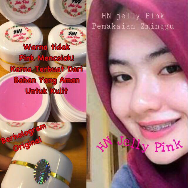 Jelly top glowing pink