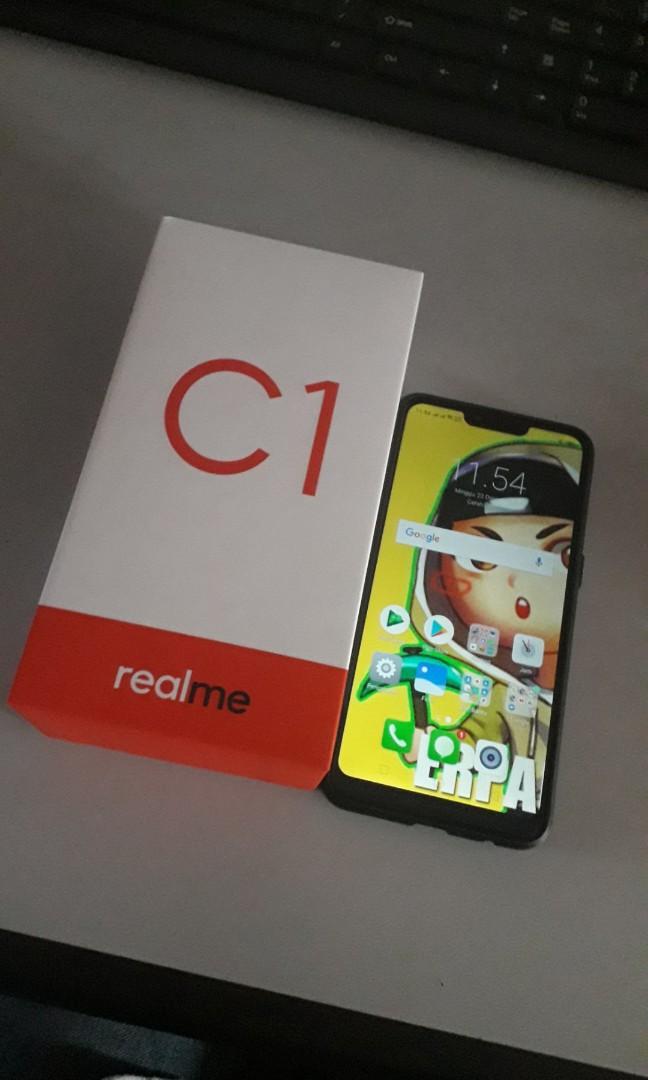 Preloved Hp Realme C1 Telepon Seluler Tablet Ponsel Android Oppo Di Carousell