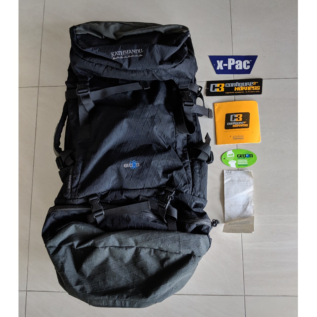 Kathmandu Interloper X-Pac Hiking Bag (100 Litre), Sports Equipment ...