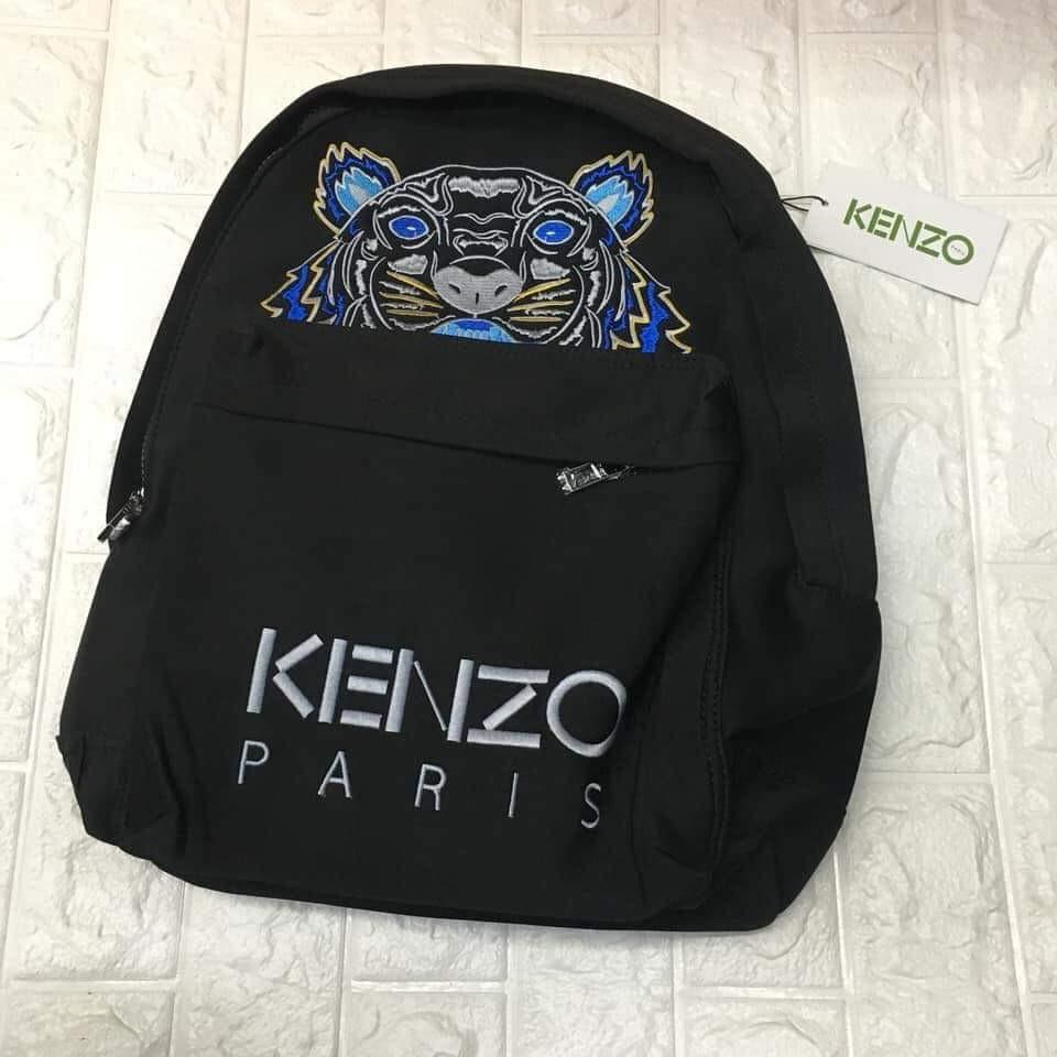 kenzo logo backpack