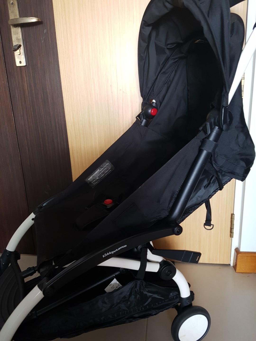 Kiddopotamus Cabin size Lightweight one hand fold baby stroller Babies Kids Going Out Strollers on Carousell