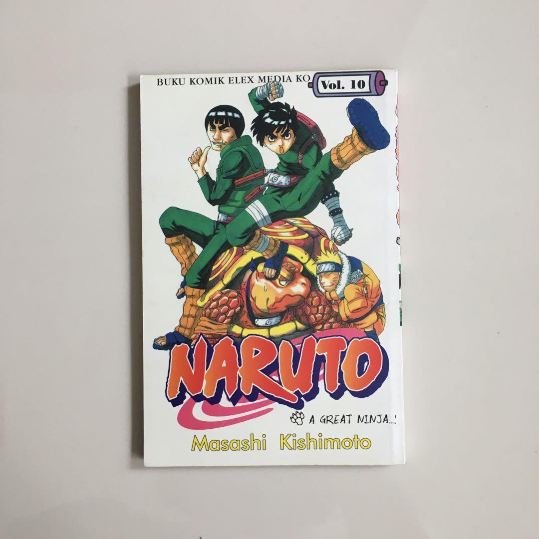 Komik Naruto 10 Books Stationery Comics Manga On Carousell