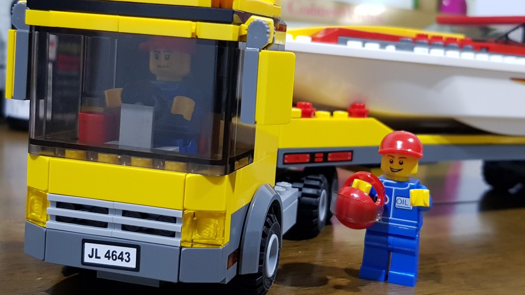 Lego 4643 Powerboat Transporter Hobbies Toys Toys Games on Carousell