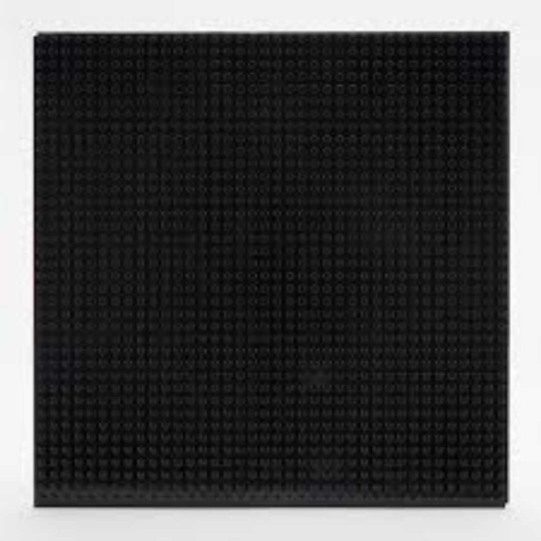 black lego baseplate