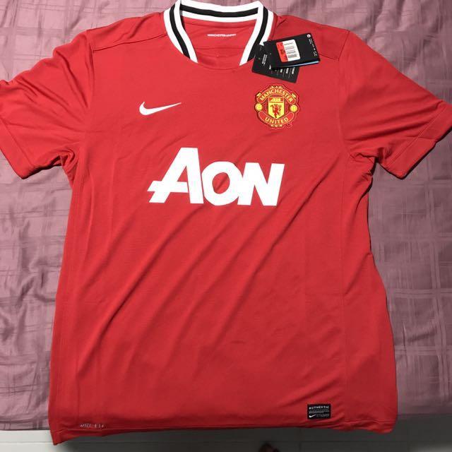 Manchester United Jersey Aon Sports Sports Apparel On Carousell
