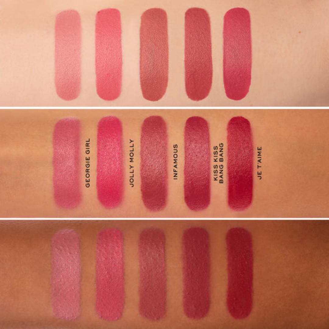 Marc jacobs le marc lip creme lipstick swatches online