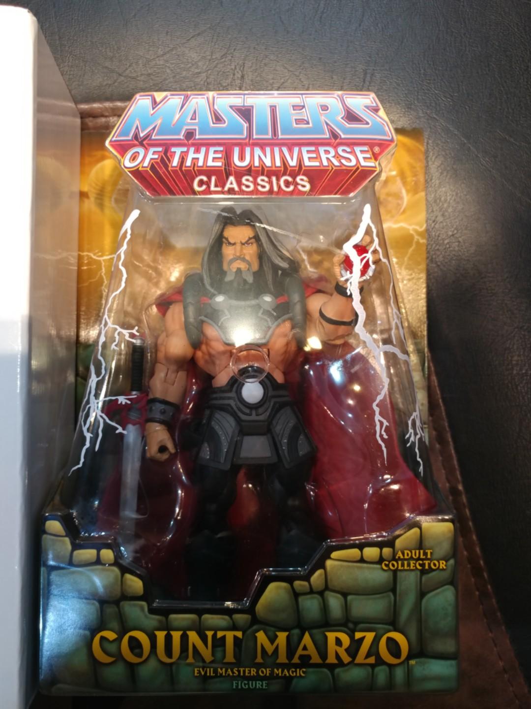 Masters of the universe classics He man Count Marzo, 興趣及遊戲, 玩具 & 遊戲類 ...