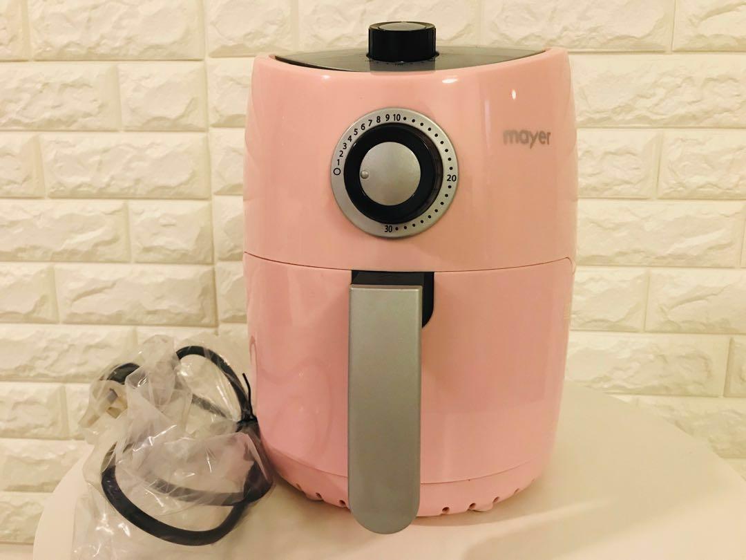Mayer Mini Airfryer Pink colour TV Home Appliances Kitchen Appliances Cookers on Carousell