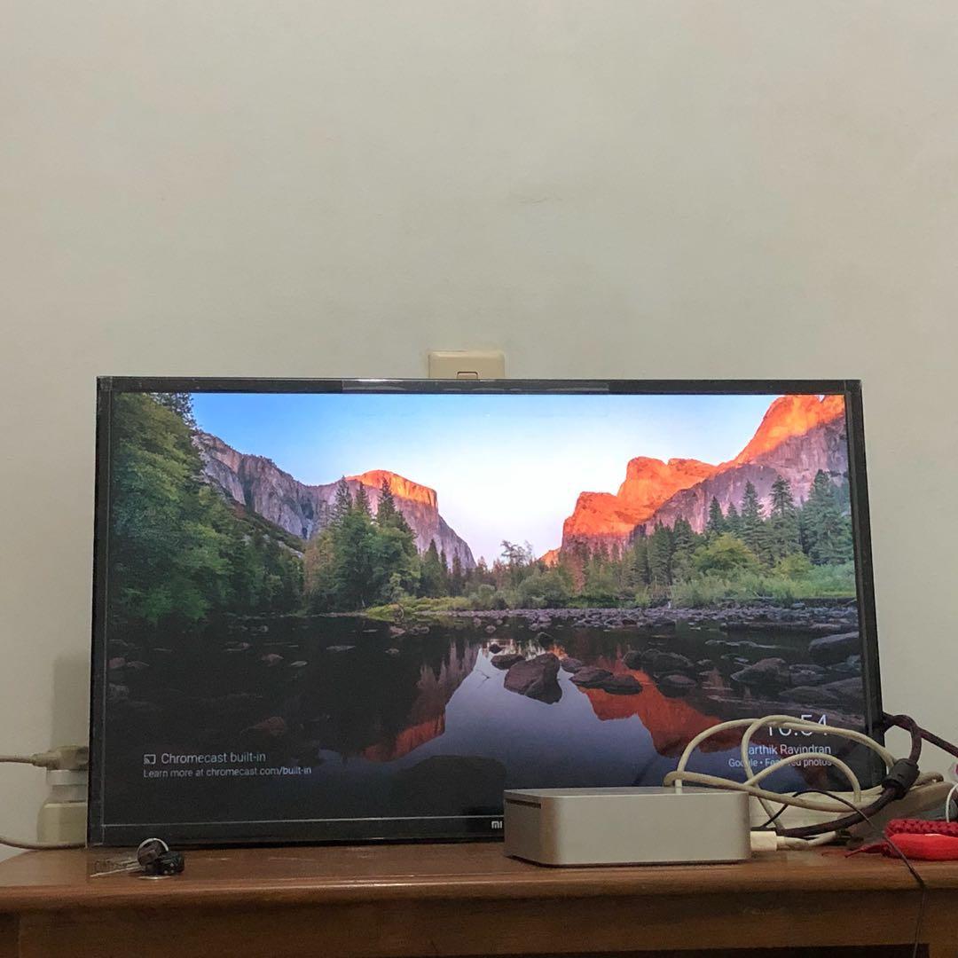 Mi Tv Led 32 Inch Smart Tv Xiaomi Elektronik Tv Perlengkapan Hiburan Di Carousell