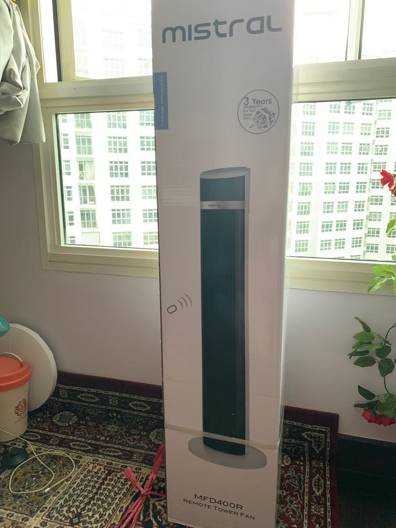 Mistral MFD400R tower cooler, fan 