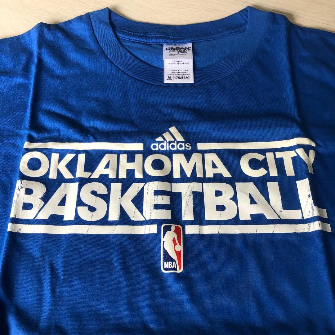 okc warm up shirt