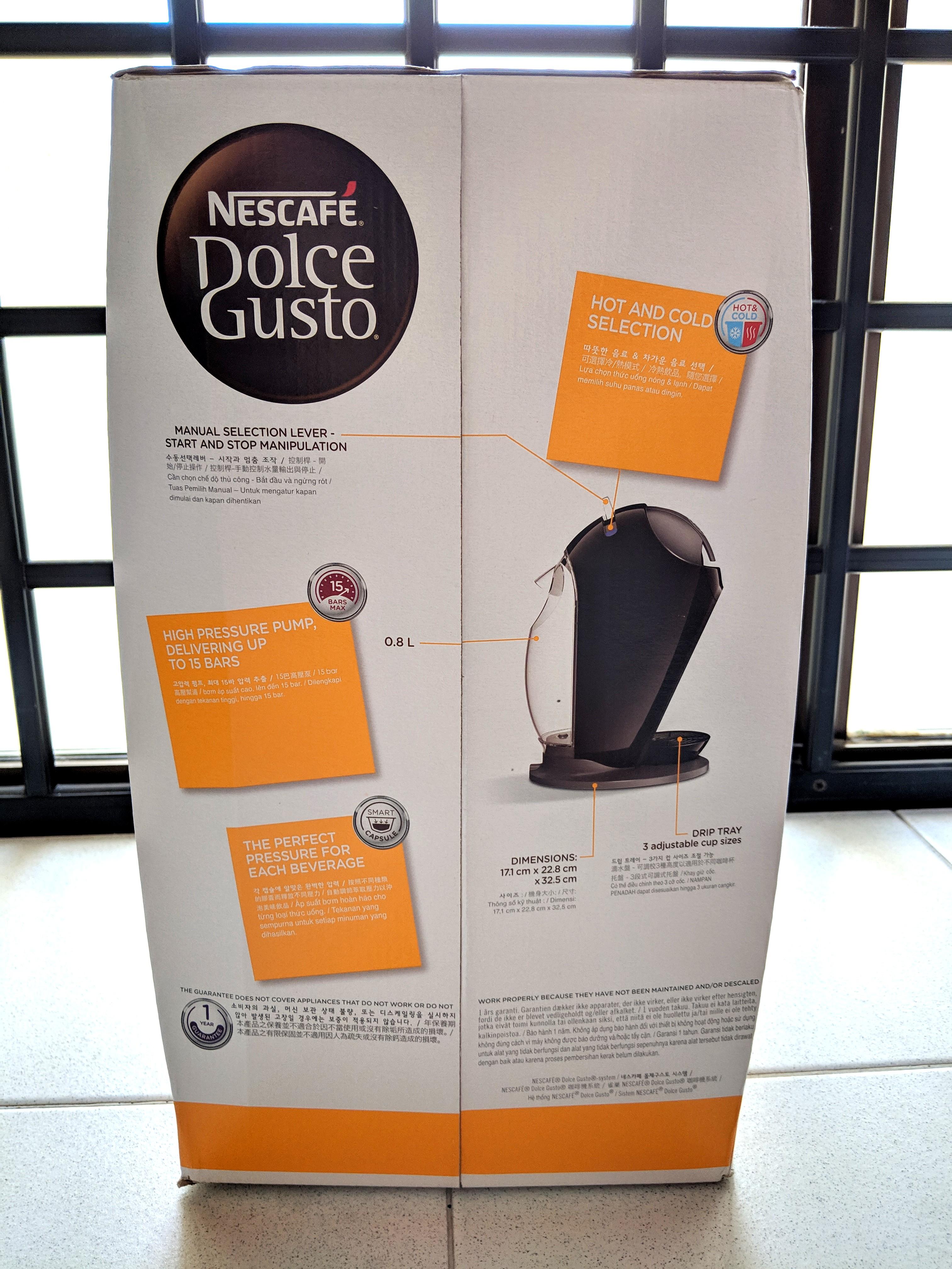 Nescafé Dolce Gusto Jovia, TV & Home Appliances, Kitchen Appliances