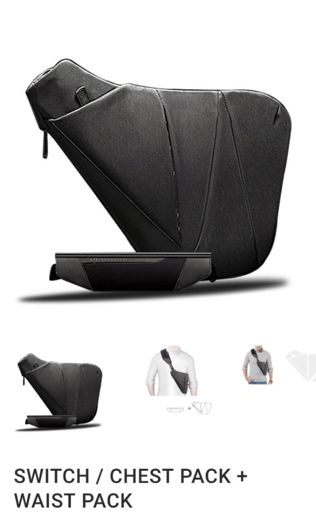 NIID SWITCH CHEST PACK WAIST PACK Sling Bag