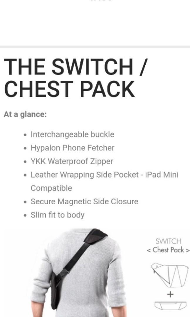 Niid switch cheap chest pack