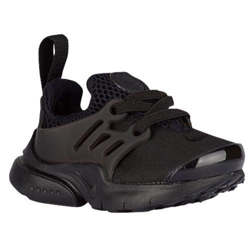All black top prestos kids