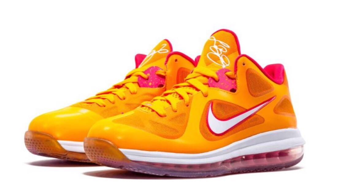 lebron 9 orange