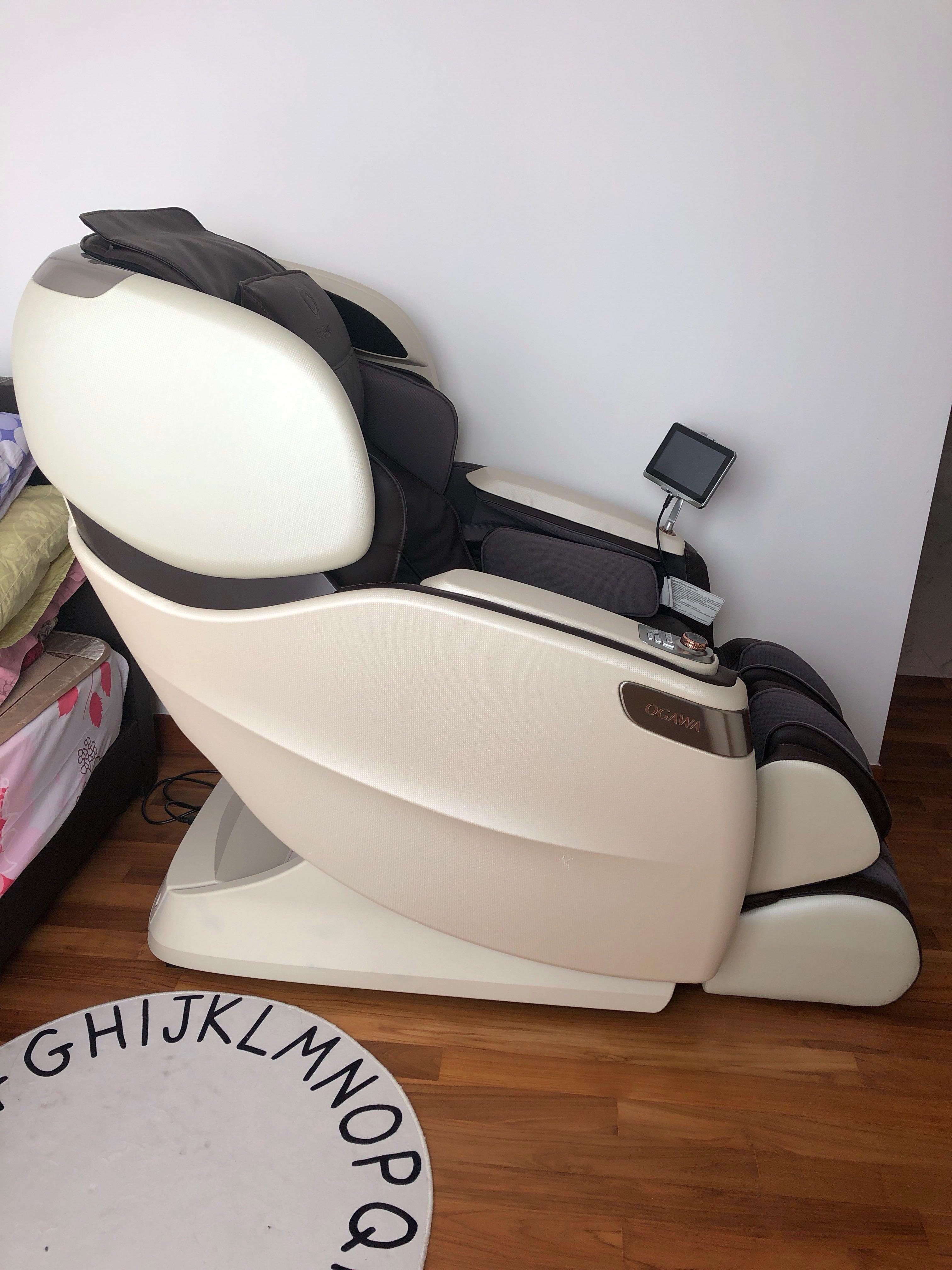 ogawa master drive massage chair furniture home living furniture chairs on carousell