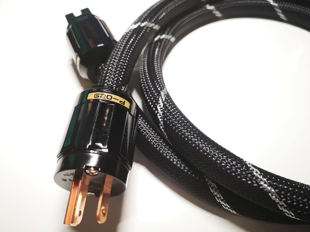 OYAIDE P-029 & C-029 Power Cable, 手提電話, 電話及其他裝置配件, 充電器及電線- Carousell