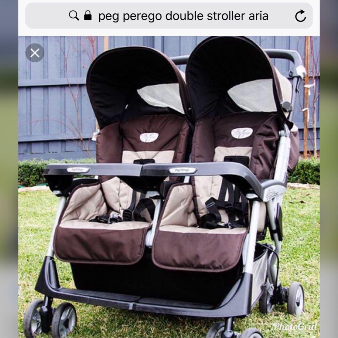 perego double stroller