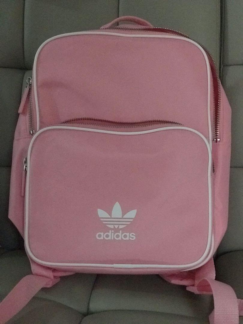 pink adidas bag