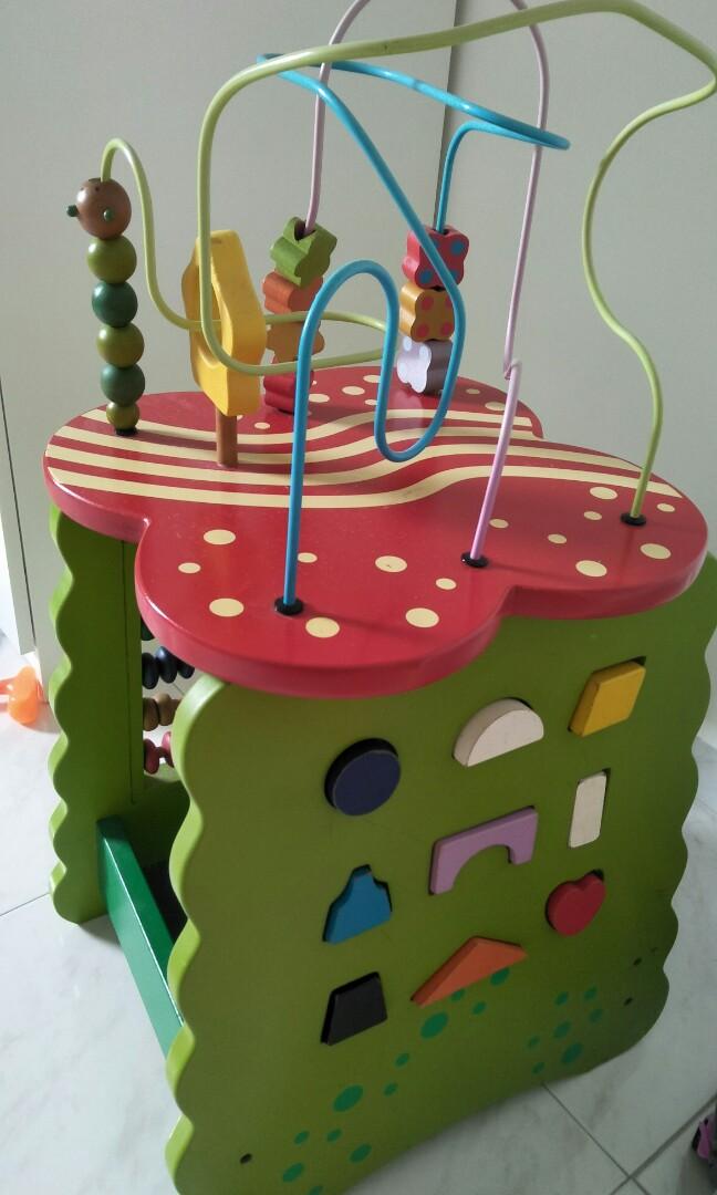 Preloved wood toy., Babies & Kids, Baby Nursery & Kids Furniture, Kids