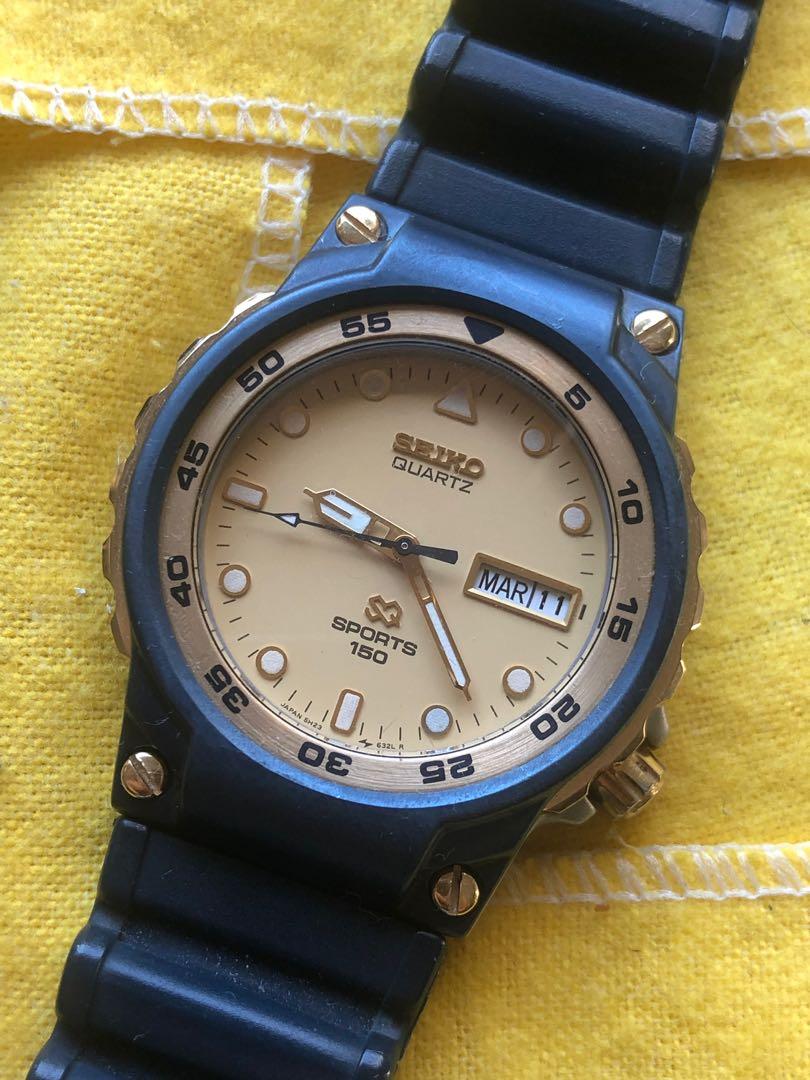 Rare Vintage Seiko 5H23-6379 Quartz Diver, Men's Fashion, Watches ...