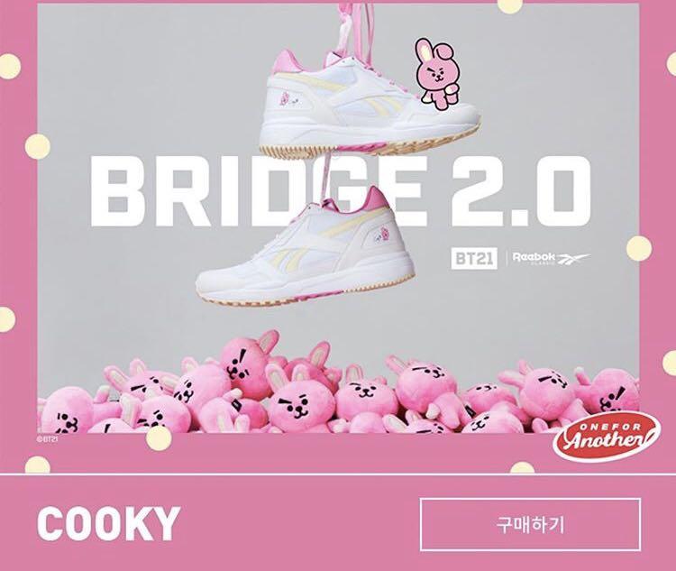 Reebok x BT21 royal bridge 2.0 Women s Fashion Footwear