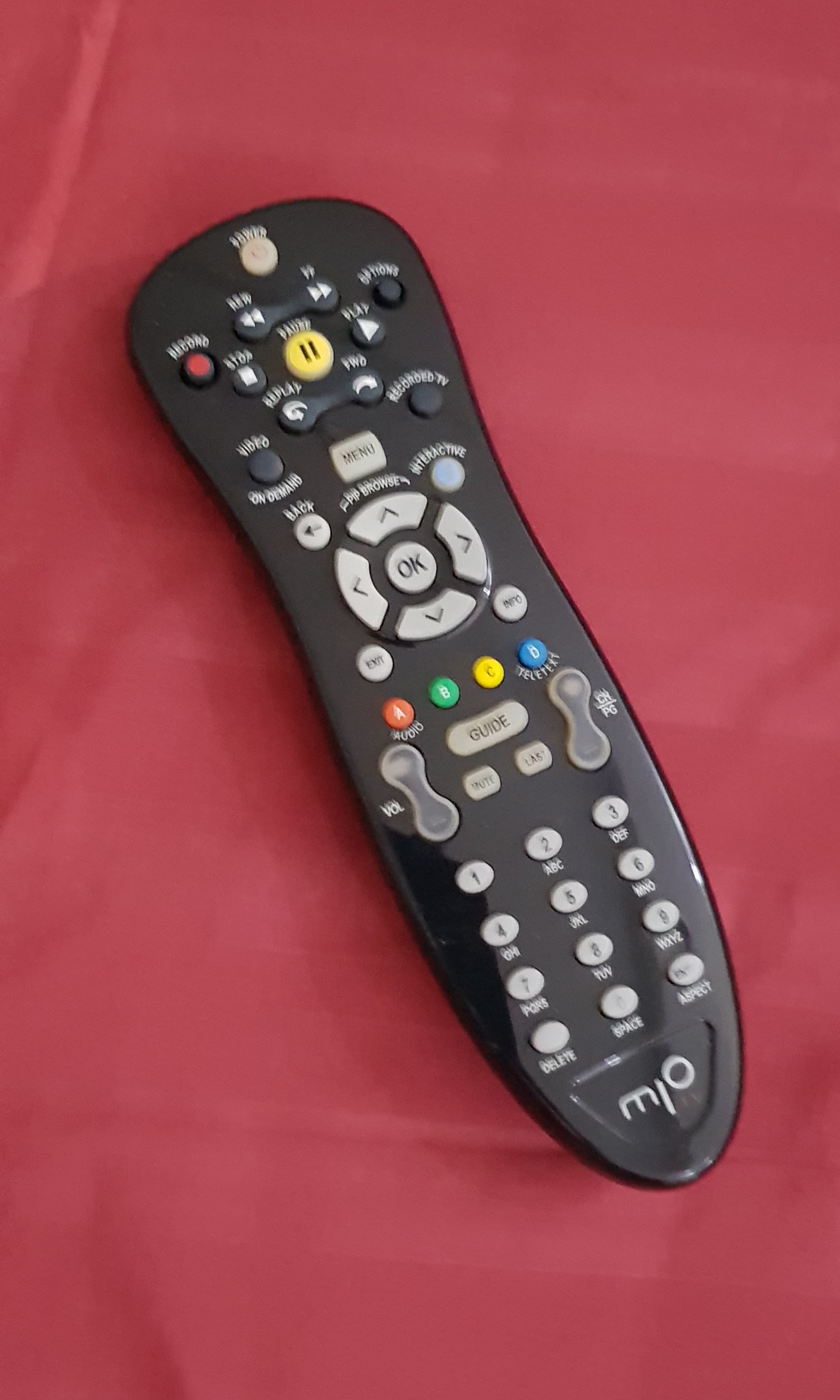 Remote control MIO TV, TV & Home Appliances, TV & Entertainment, TV