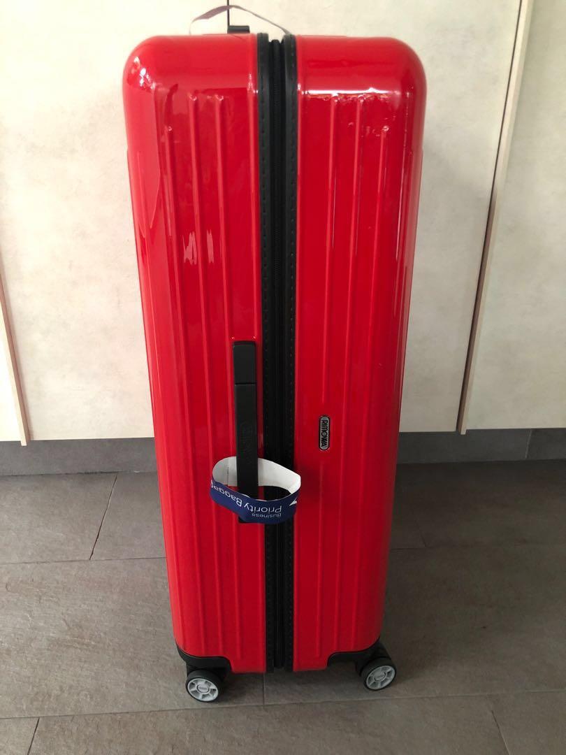 RIMOWA Salsa Air Polycarbonate 4 wheels Carry Bag suitcase 820.70 Ice blue 80L