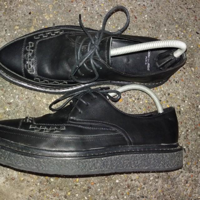 saint laurent creepers mens