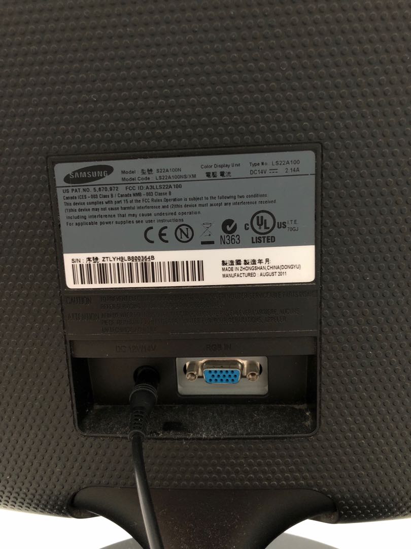 Samsung SyncMaster SA1000, Computers & Tech, Parts & Accessories ...