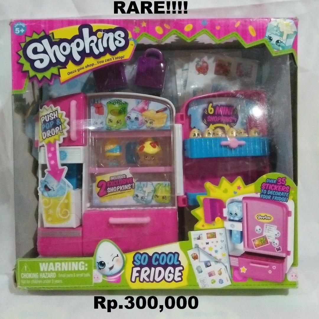 Shopkins So Cool Fridge Rare Toys Collectibles Mainan Di Carousell Plus there's an ice chute. carousell