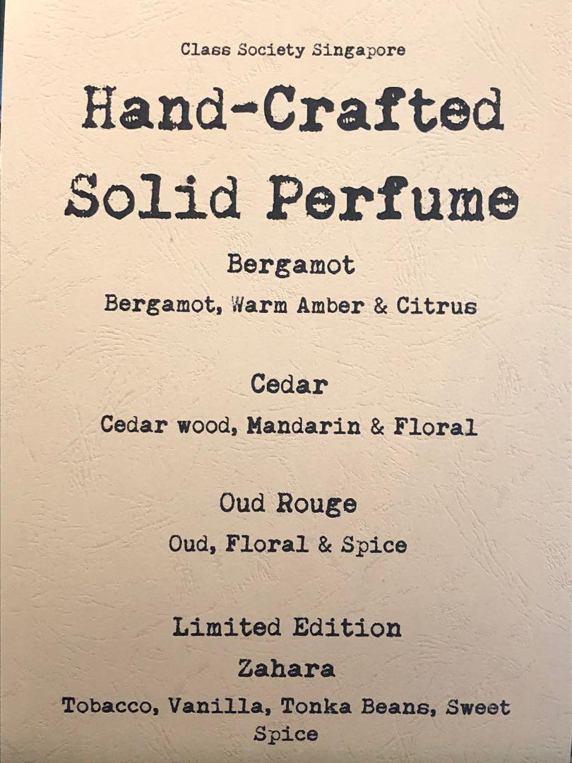 Solid Cologne/ Perfume (Category: Fragrance & Deodorants) located in Singapore. Submitted by profazlan (Listing ID 206080900, Image 3). Description: Men Essential Grooming Item. Solid cologe are pocket size and easy application. All natural ingredients and sholat-friendly. Scent are suitable for female too. .