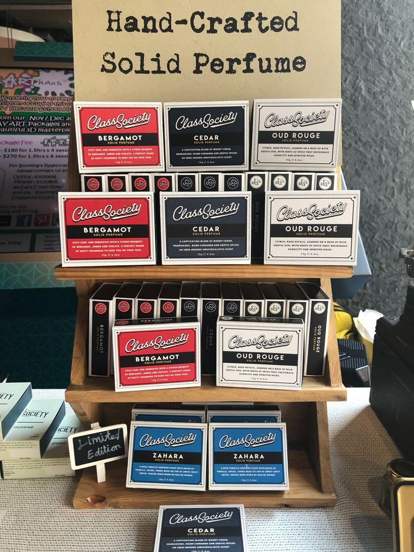 Solid Cologne/ Perfume (Category: Fragrance & Deodorants) located in Singapore. Submitted by profazlan (Listing ID 206080900, Image 2). Description: Men Essential Grooming Item. Solid cologe are pocket size and easy application. All natural ingredients and sholat-friendly. Scent are suitable for female too. .