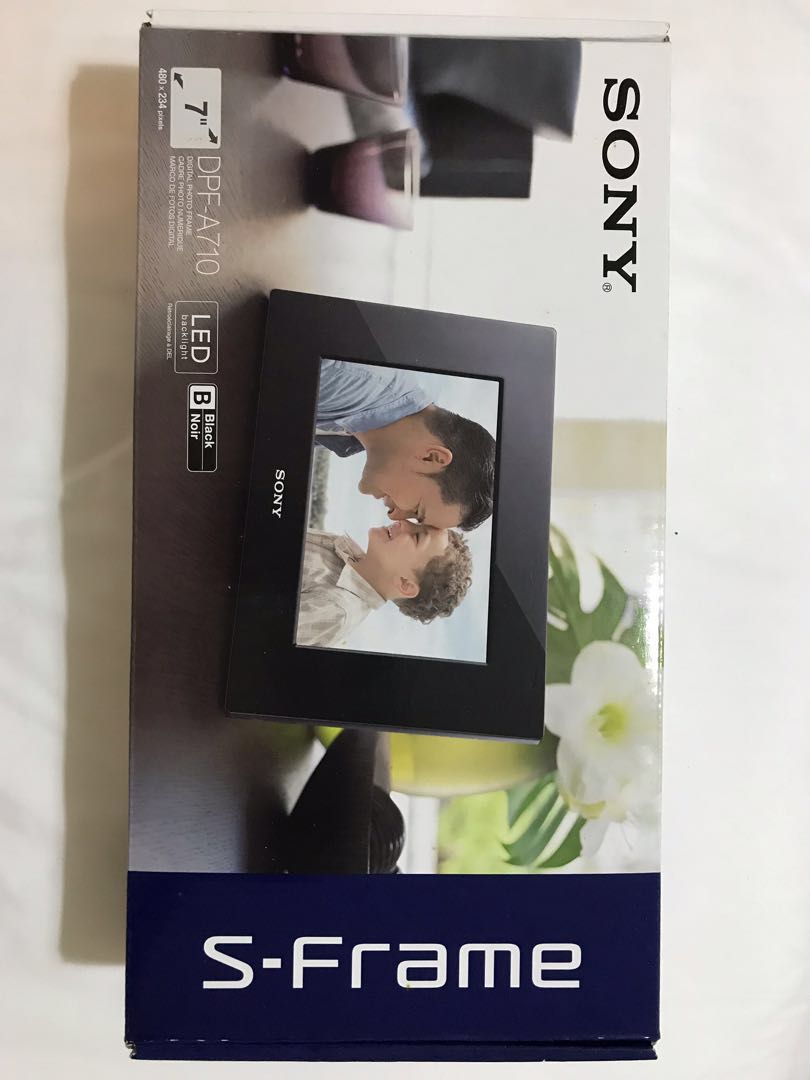 Sony Screen Frame Sony Digital Photo Frame, Furniture & Home Living, Home Decor, Frames ...