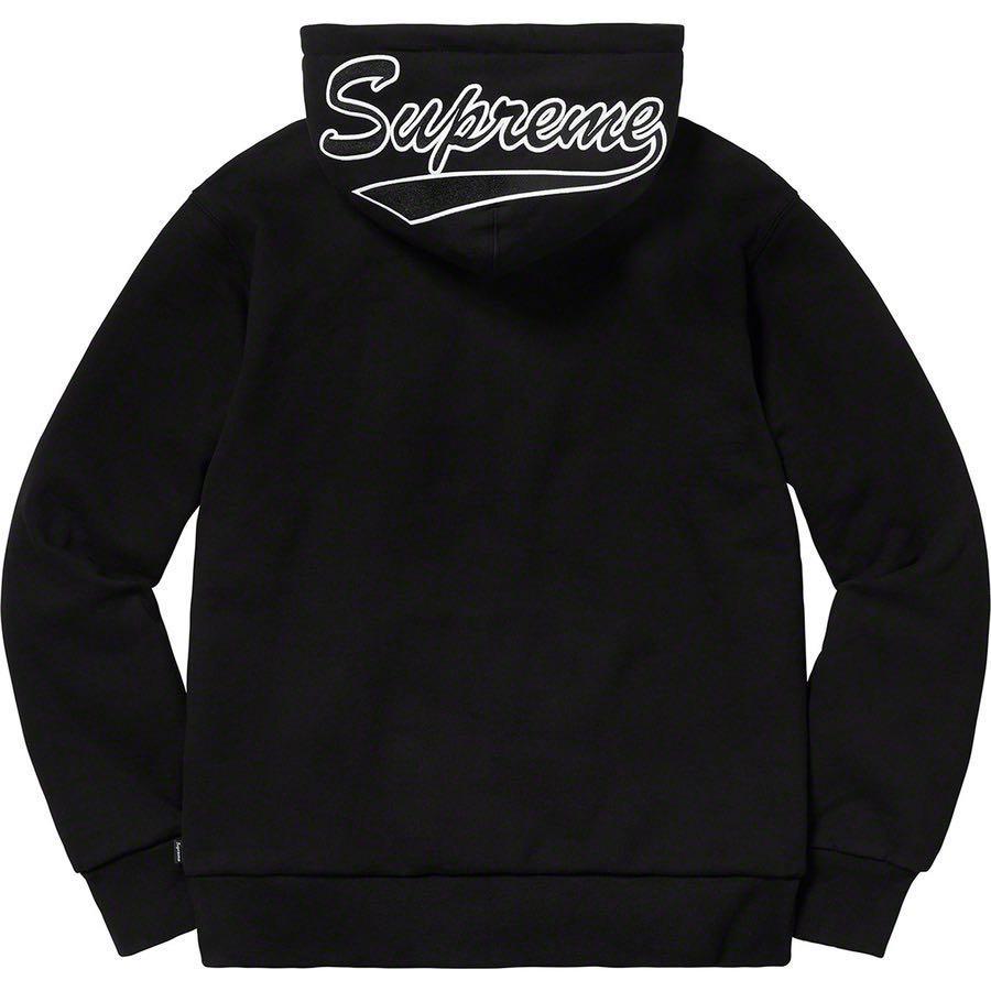 thermal zip up sweatshirt supreme