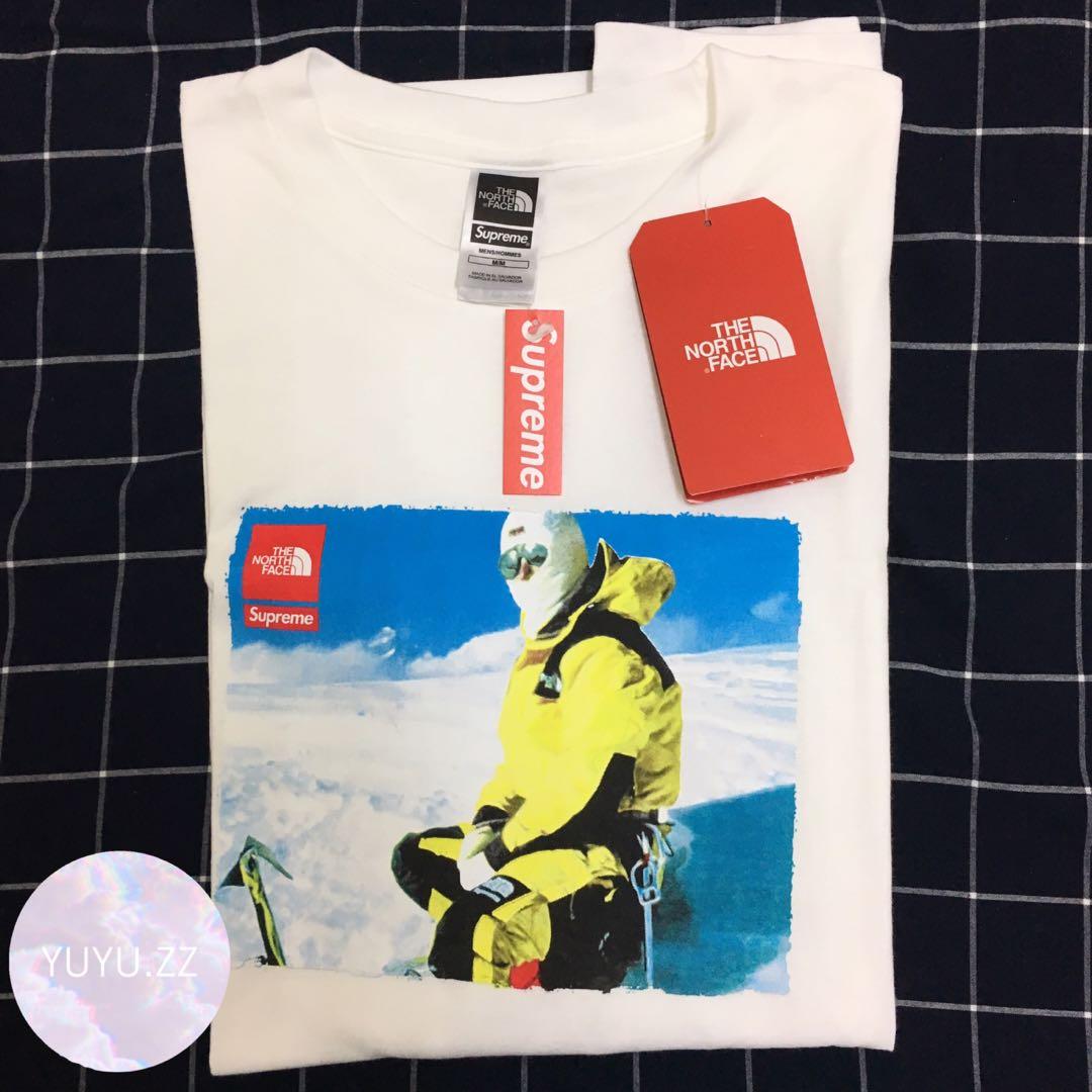 supreme north face tee 2018