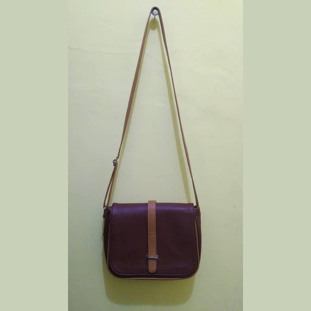 Tas Selempang Sophie Martin Paris Fesyen Wanita Tas Dompet Di Carousell