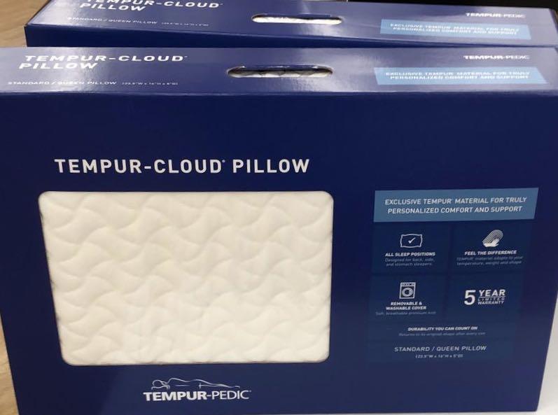 Tempur Pedic Cloud Pillow With Memory Foam Furniture Beds