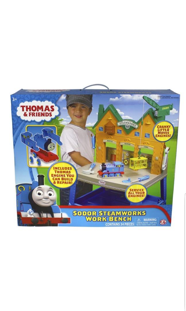 Thomas Friends Sodor Steamworks Work Bench Play Bench Table
