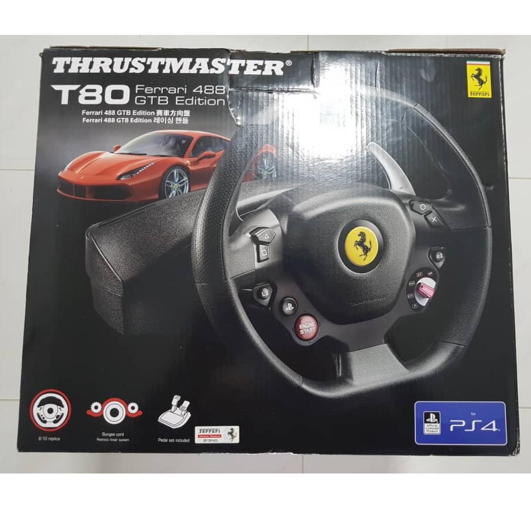 Thrustmaster T80 Ferrari 488 Gtb Edition Pcps4 Toys