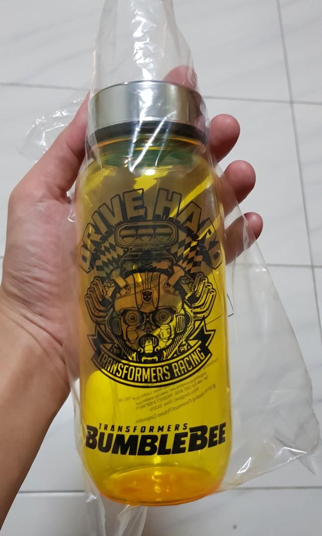 Transformers Bumblebee Movie Water Bottle, Sports Equipment, Sports
