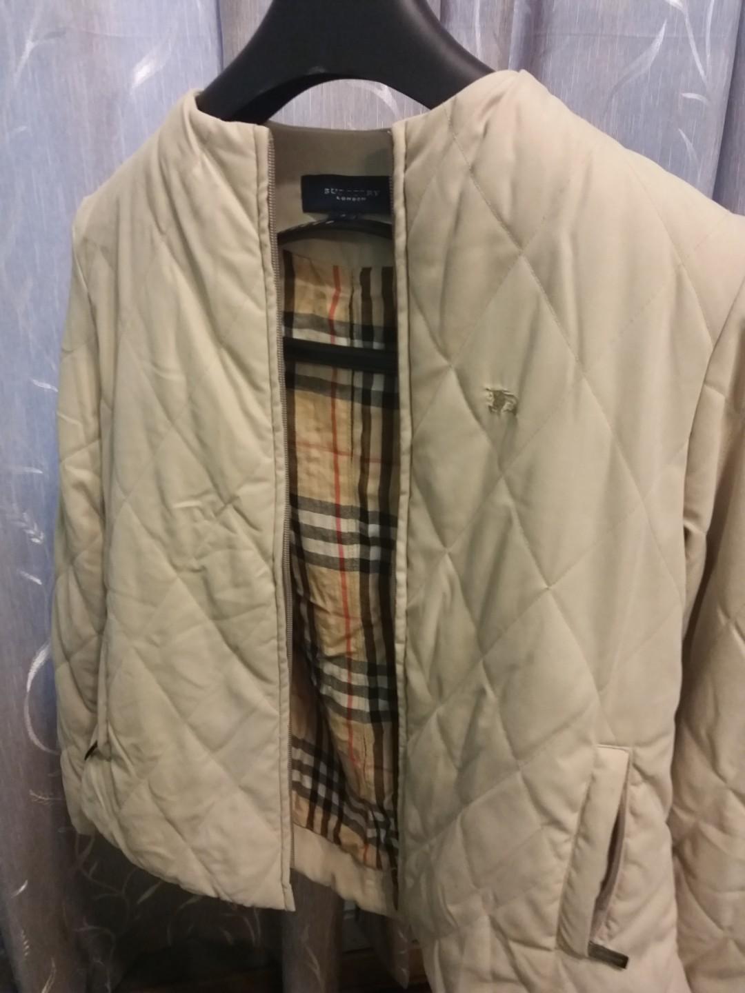 burberry quilted jacket sizing