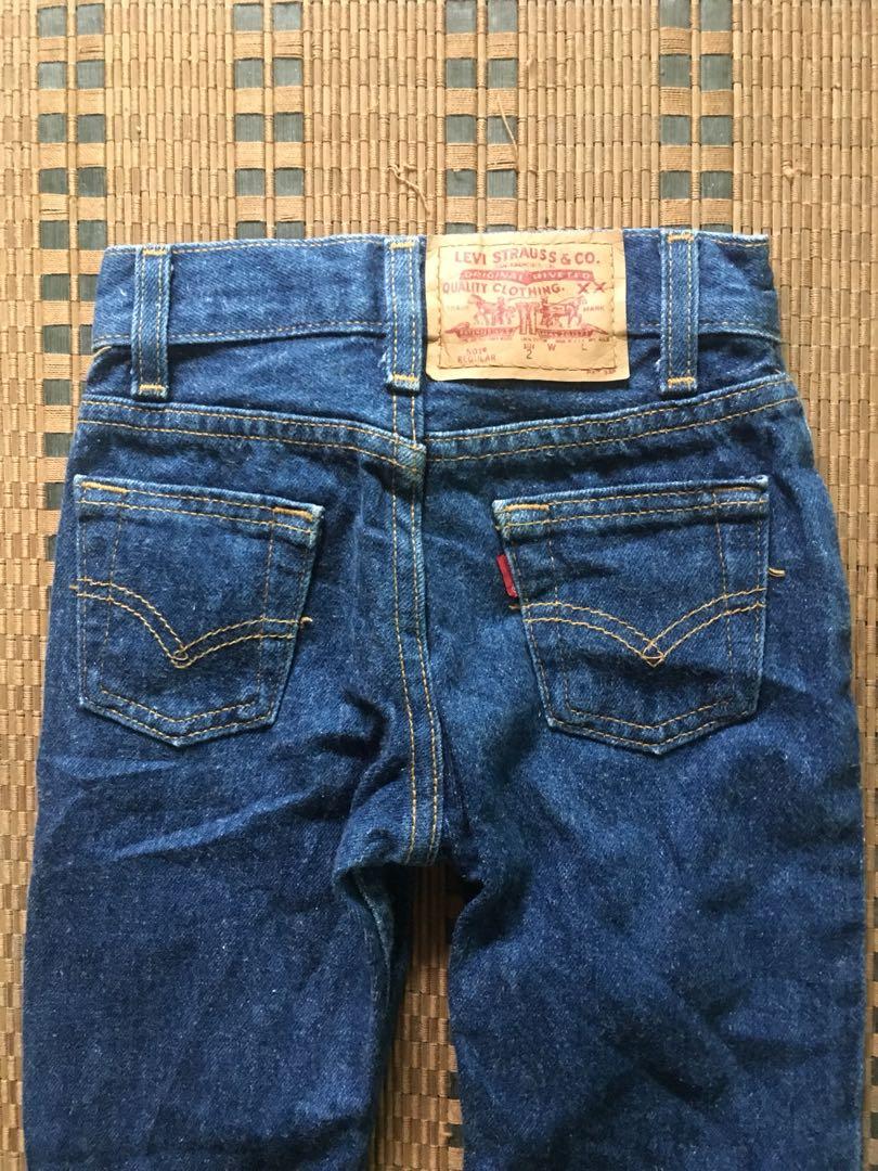 Vintage levis 501 90s toddler Men s Fashion Tops Sets Tshirts