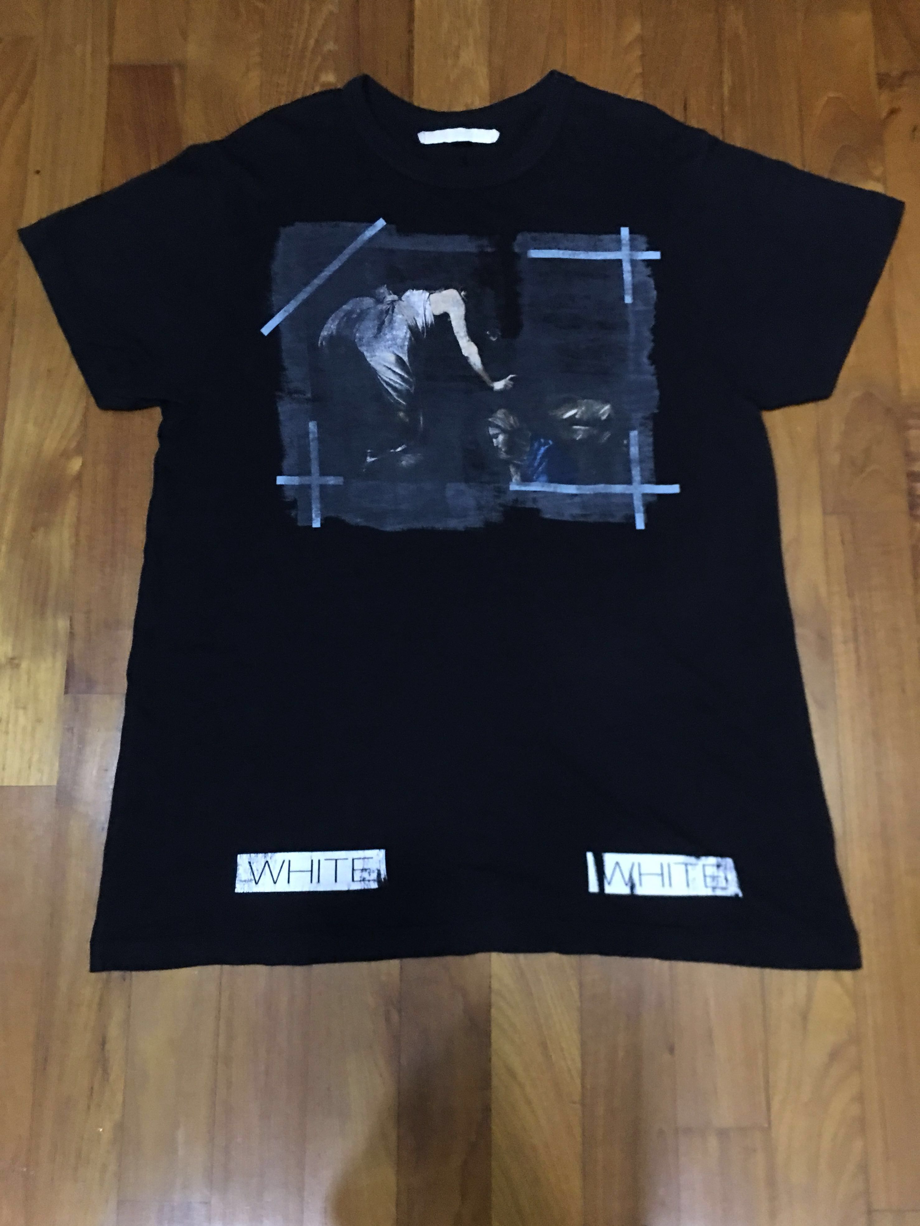 indlysende komplikationer indtryk WTT/WTS Off White Caravaggio Annunciation Tee FW16, Men's Fashion, Tops &  Sets, Hoodies on Carousell