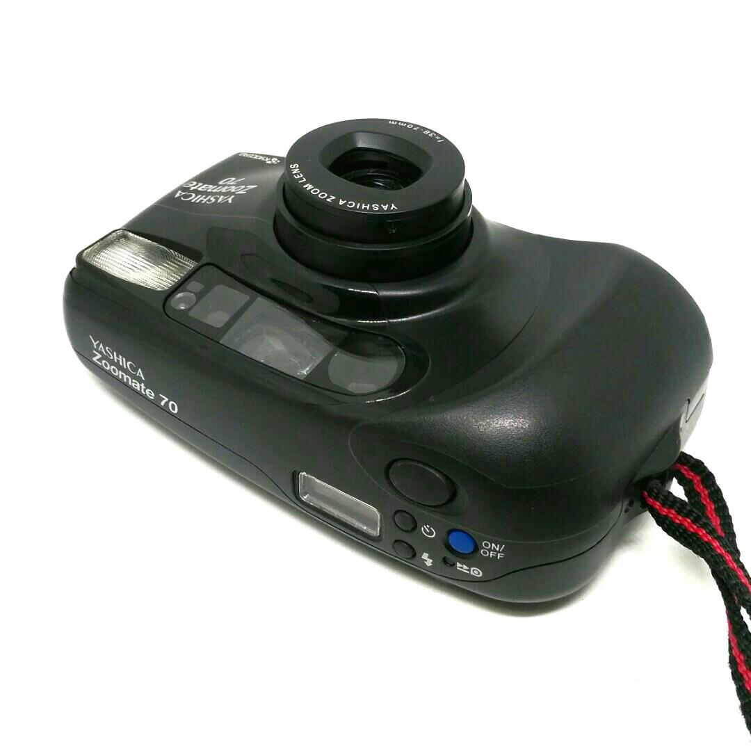 Yashica Zoomate 70 35mm Film Camera AA Batteries, Photography