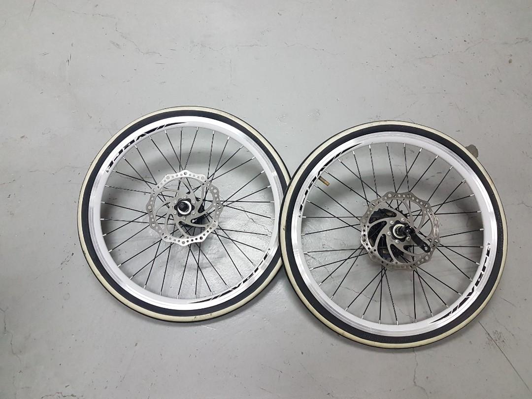 18 inch alloy wheels for bike